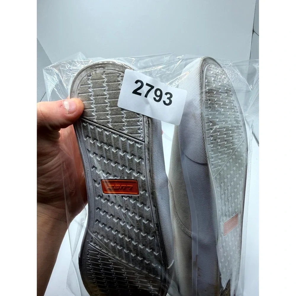 Lugz‎ Clipper MCLIPRC-100 Mens 10 Sneaker White Textile Low Top Slip On Shoes
